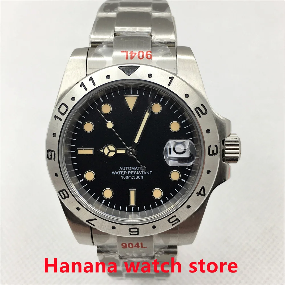 

2022 BLIGER Design New 39mm Stainless Steel Fashion Men's Mechanical Watch NH35 Automatic Sapphire Glass 10 Bar Water Resistance