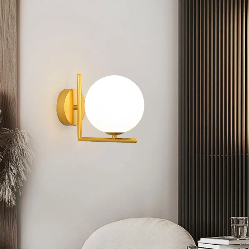 Indoor LED Wall Lamps Decor for Bedroom Beside Metal Interior LED Wall Lighting Fixtures with G9 9w Bulb for Corridor Aisle image 5