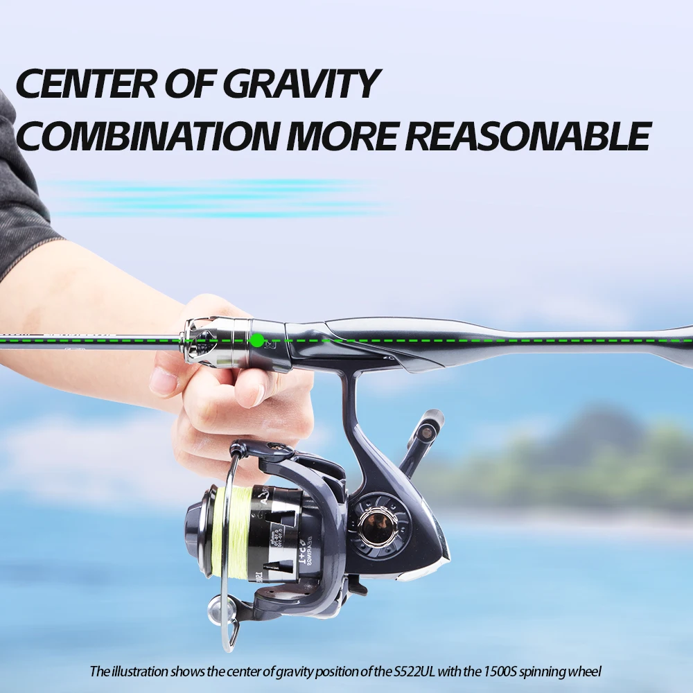 FISHINGFANS XINGSU FULL METAL PAITING LS GUIDE UL ULTRALIGHT POWER CARBON SOLID TIP TAPERED HANDLE SENSITIVE CRAPPIE FISHING ROD