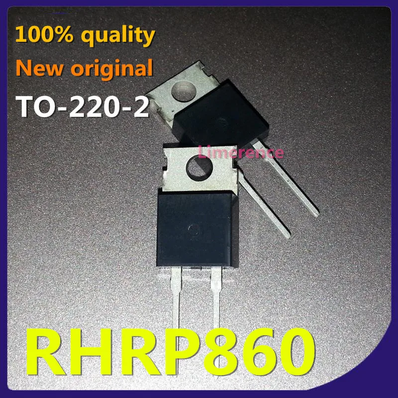 10PCS/lote original diode RHRP860 RHR860  8A 600V TO-220 Transistor-