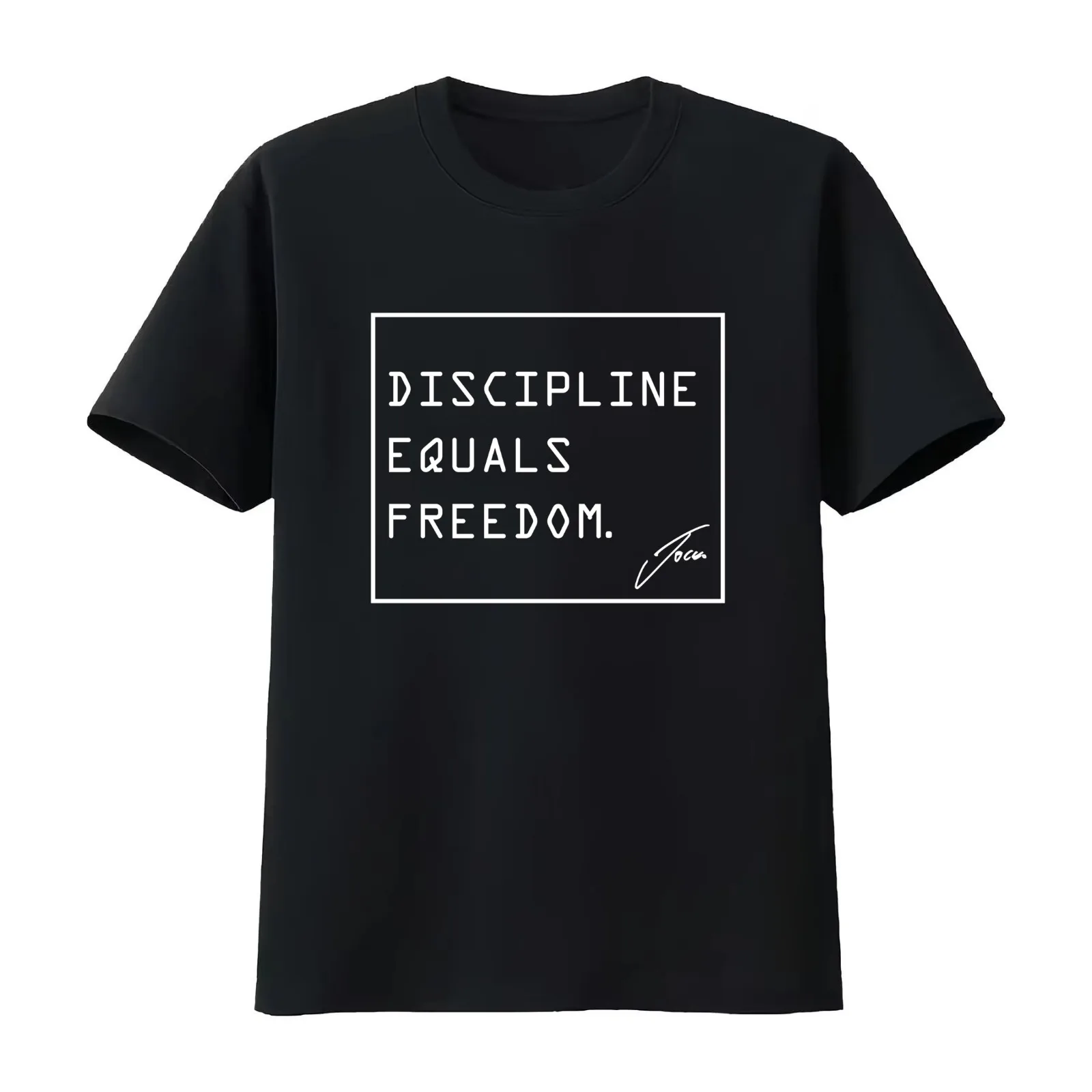 Discipline Equals Freedom - Jocko T-Shirt Summer Casual Cotton Tee Oversized Streetwear Tops Vintage Graphic Print