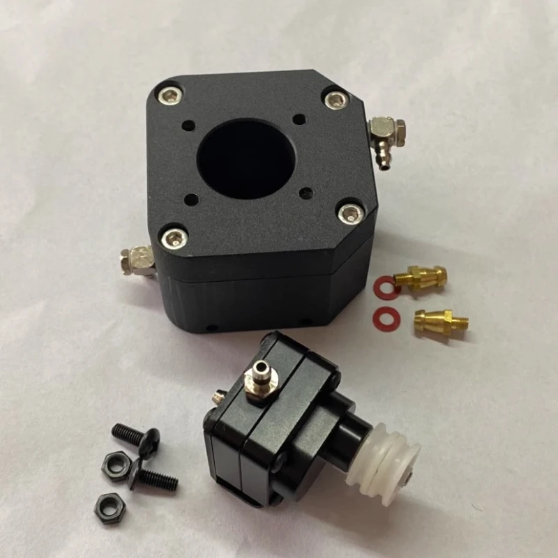 TOYAN Single Cylinder Engine Model Water Cooling Parts Metal Mini Four-stroke Gasoline Methanol Engine Modification Water Cooled