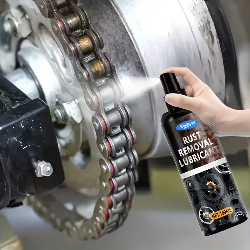 100ml Multi-purpose Rust Remover Spray Metal Surface Derusting Agent Anti-rust Lubricant for Car Maintenance Part Rust Inhibitor view 3