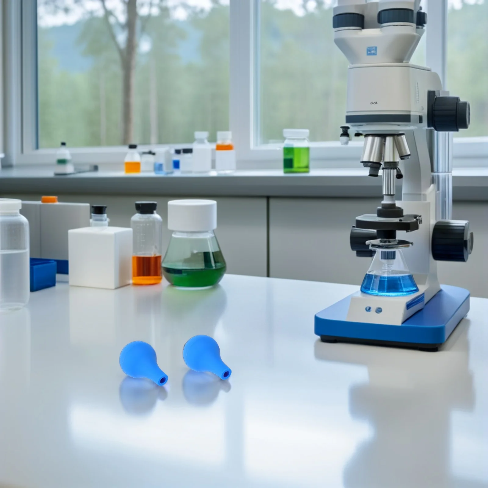 

High Precision Laboratory Pipette Suction Bulb Soft Silicone Material Easy to Use for Accurate Liquid Transfer in Scientific