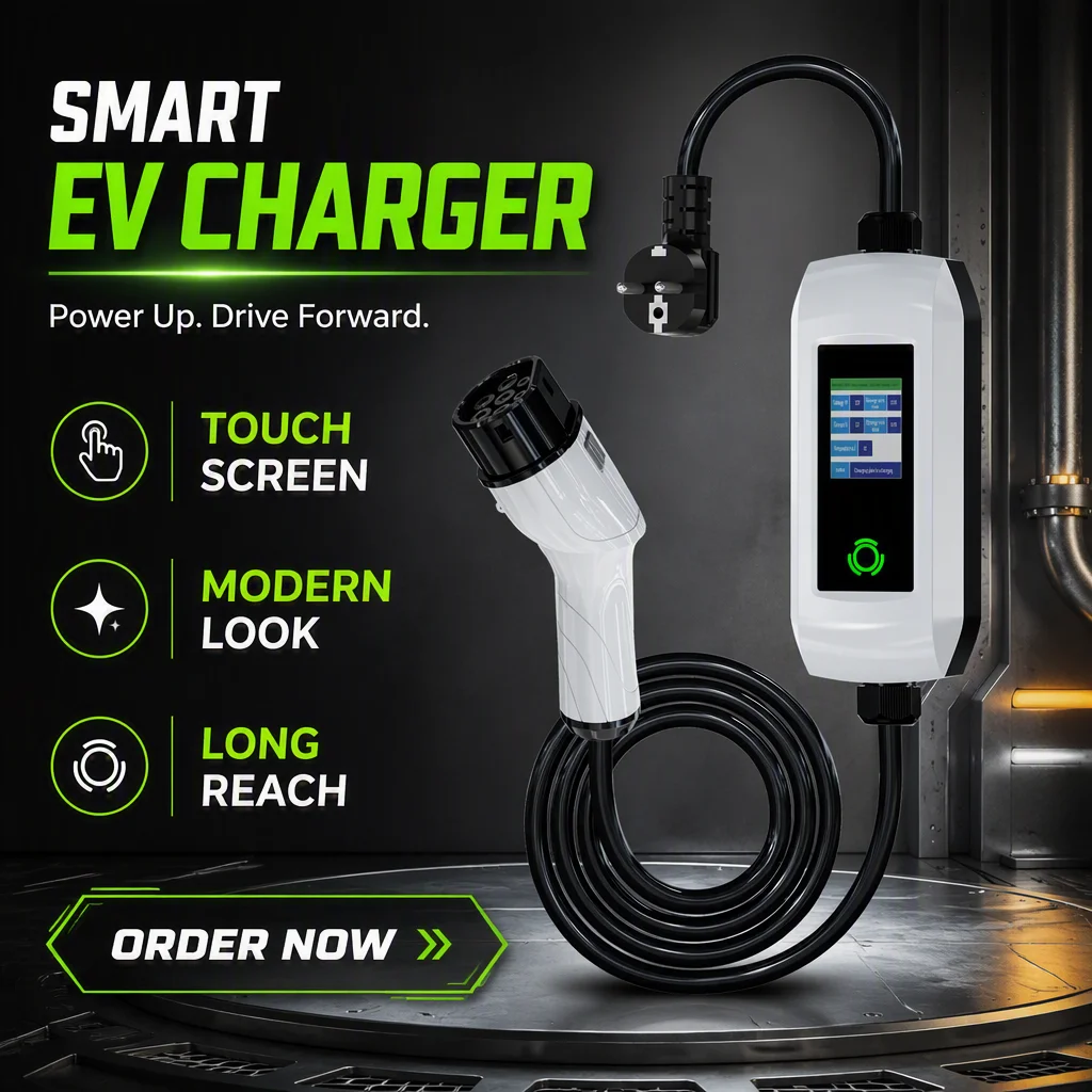 Home Ev Charger - Przenośna ładowarka do samochodów elektrycznych, typ