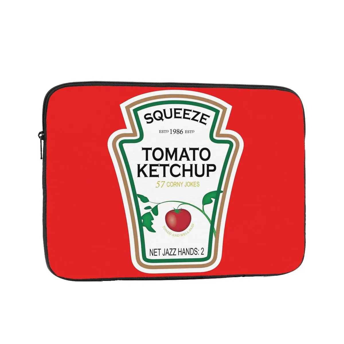 

Забавная этикетка для кетчупа, сумка для ноутбука, чехол 10, 12, 13, 15, 17 дюймов, чехол для ноутбука, противоударный чехол для планшета, сумка