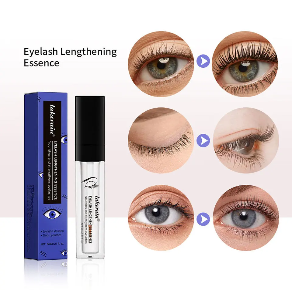 7 วัน Fast Natural Eyelash Growth Serum Eyebrow Enhancement Eyelash Lift ยาวหนาขนตาเปิดใช้งานรูขุมขน