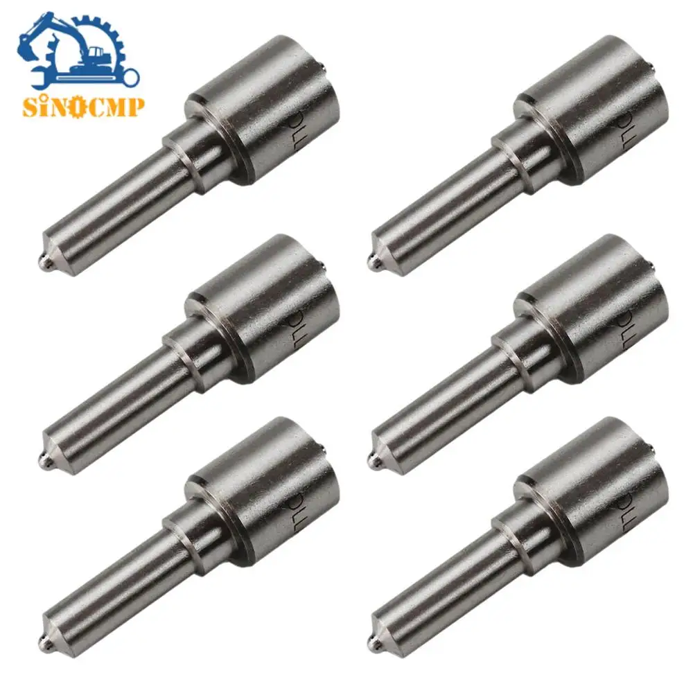 

Набор из 6 новых форсунок DLLA150P77, инжектор Common Rail в сборе для деталей двигателя Landcruiser и Coaster 1HD-T 4.2L