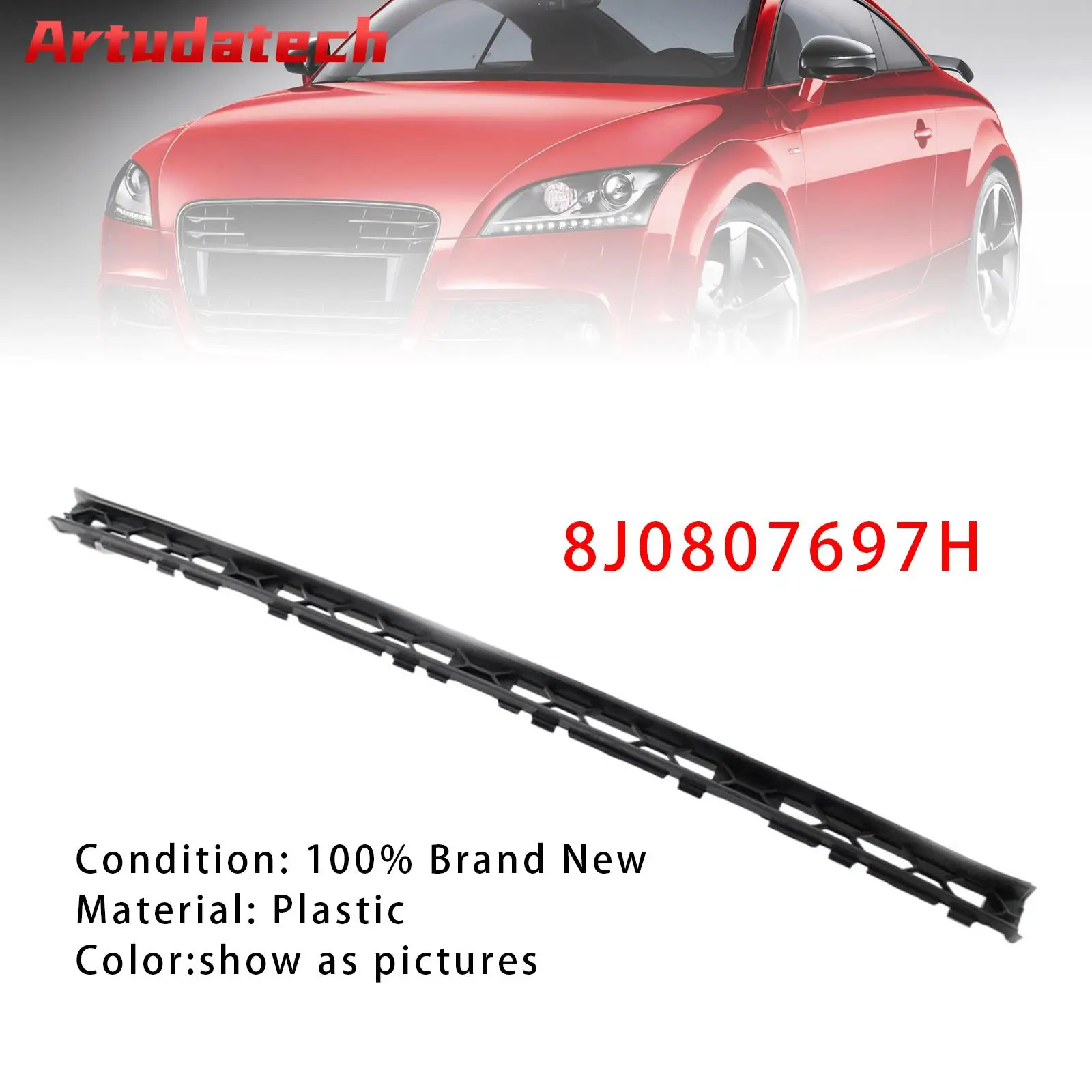 

Нижняя центральная решетка переднего бампера Artudatech 8J 0807697 H для Audi Tts Mk2 2011-2014 Автомобильные аксессуары 2012 2013г.