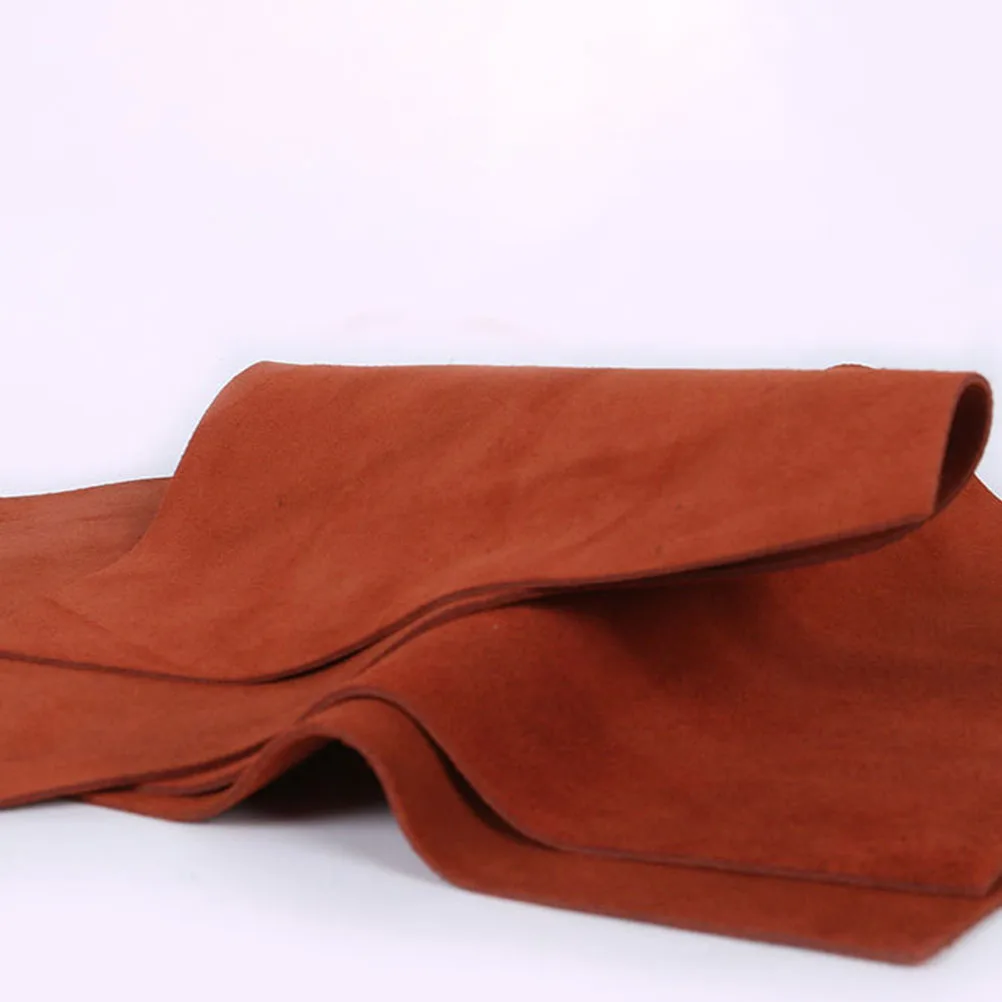 

Instrument Pad Nonslip Cowhide Erhu Cushion Anti Skid Guitar Accessory Bath Mat Home Goods Music Tool Friction Pad