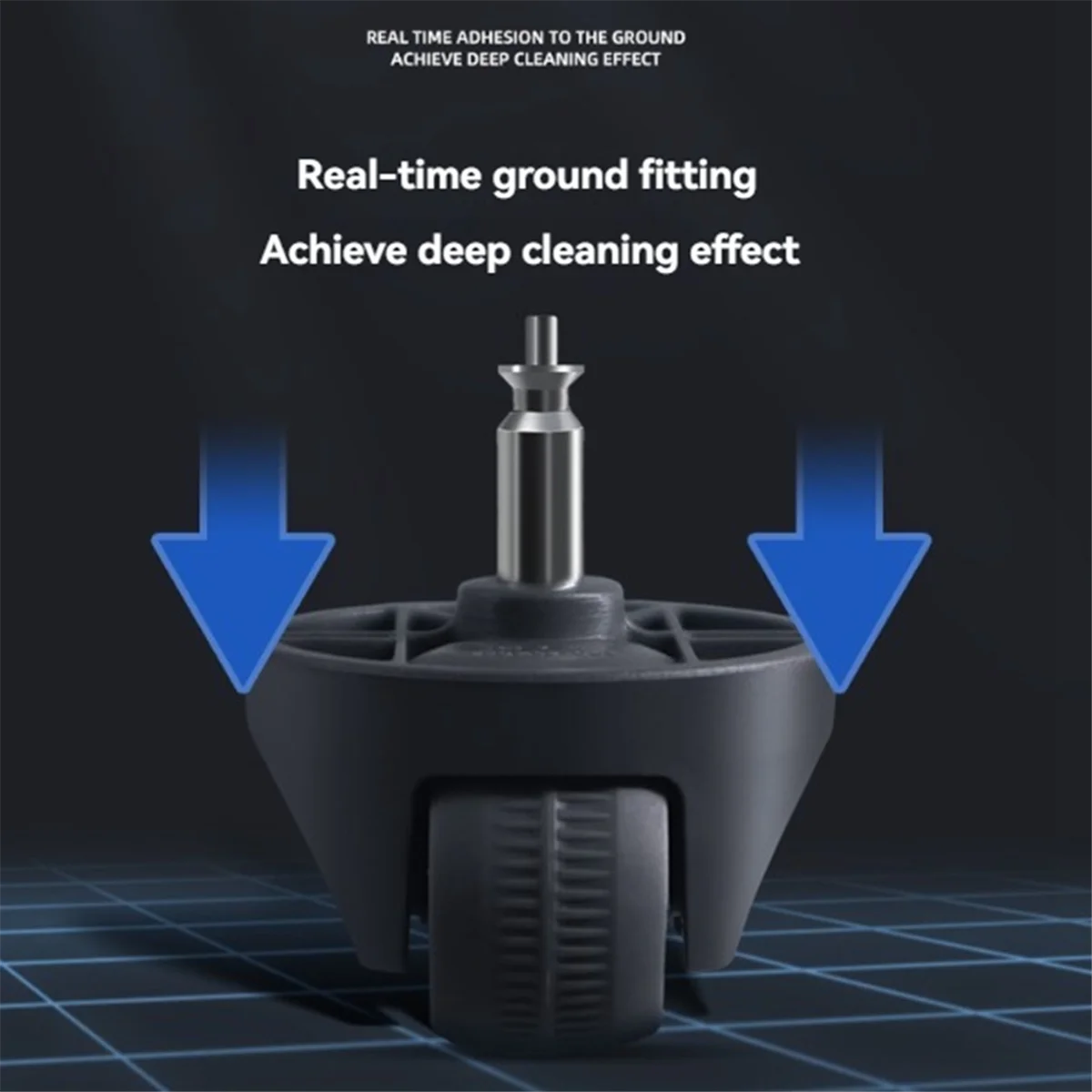 Дорожное колесо AT17 для деталей робота-пылесоса Narwal J4/J5, универсальные насадки для подметальной машины