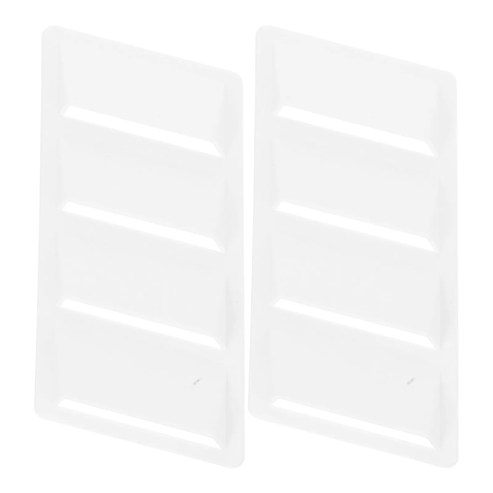 

1Pair Car Hood Vent Covers Fin ABS Engine Bonnet Air Flow Intake Exterior Decoration Air Ventilation