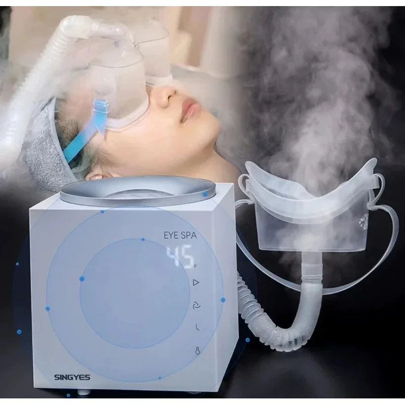 Nebulizer for dark circles relief, heating care, spa, new portable eye nebulizer machine