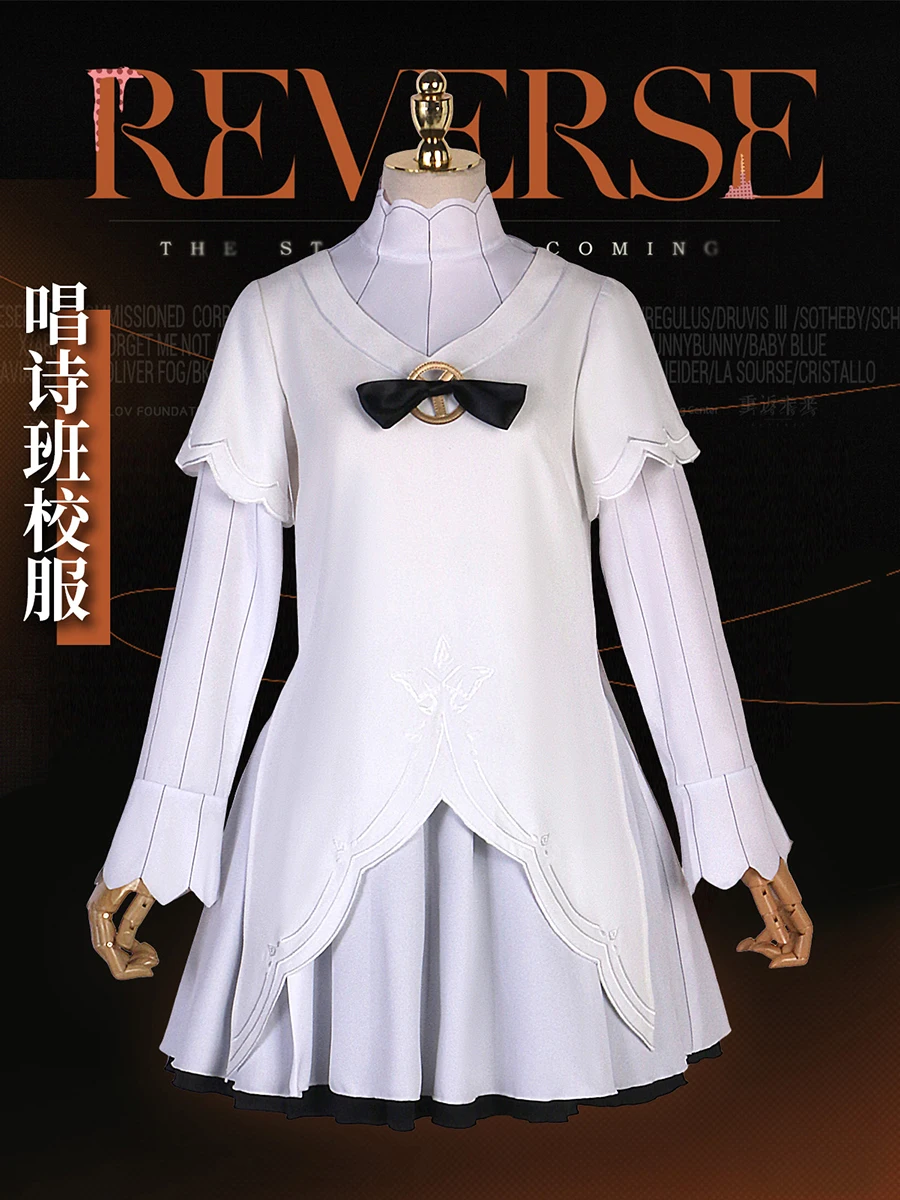 

Presale ，Cosplay Daily Style Game Anime Clothing Reverse:1999 Sonetto Choir Stationery Full Customization