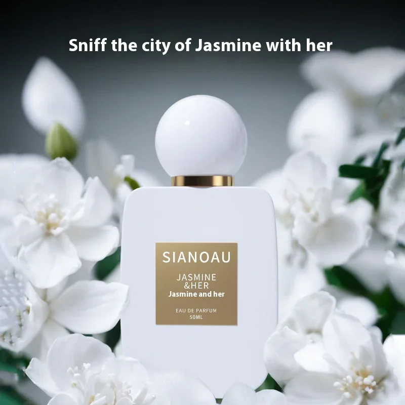 50ML Jasmine and Her Jasmine perfume White Tea Gardenia Fresh Lady Persistent Fragrance Fresh Nature Student