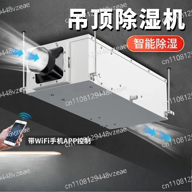 Basement Purification Dehumidifier (capacity 28 Liters) Small Household Silent Air Dehumidifier