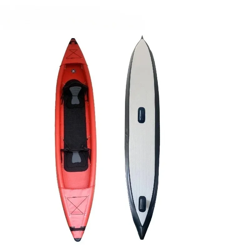 Kaya boat inflatable double inflatable kayak rafting boat outdoor fishing boat rubber