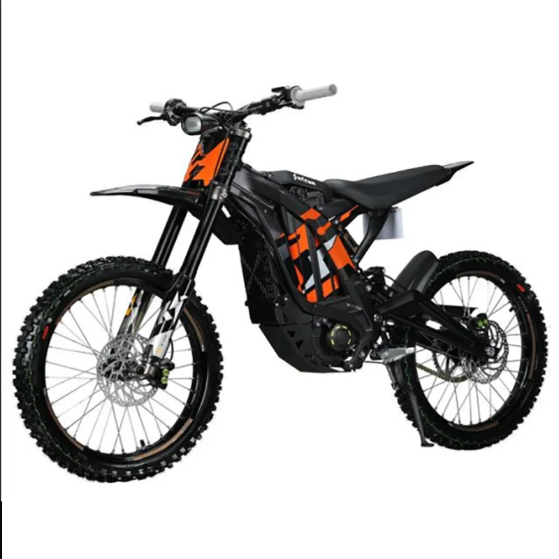 ST Off Road  Electric Dirt Bike 6000W60V Off-road Mountain Bicycle with Pedal Top Speed 70-80km/h