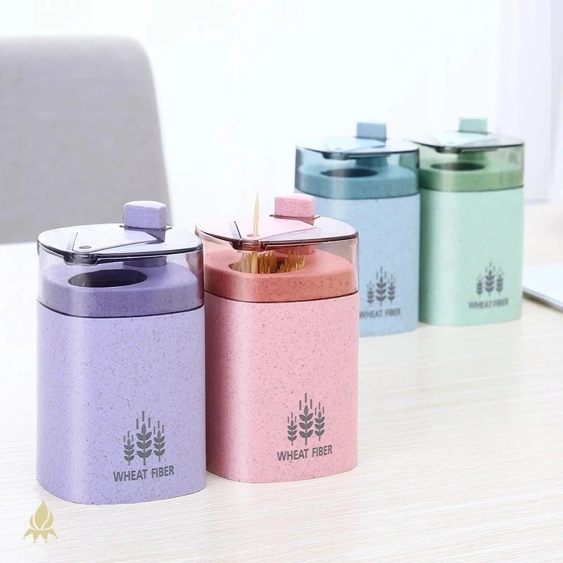 Automatic Toothpick Holder Toothpick Distribution Container Storage Container Toothpick Storage Box Table Decoration Holder