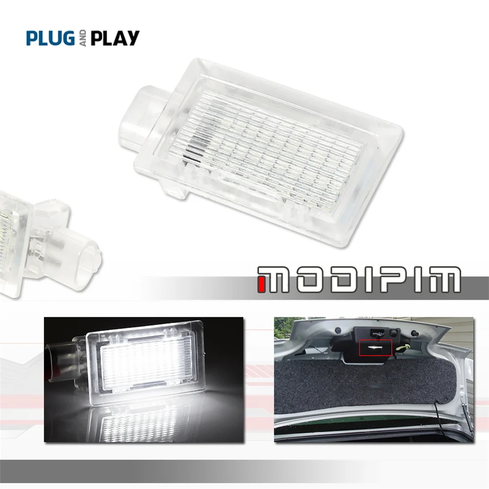 1PC White LED Trunk Cargo Area Light Luggage Compartment Lamp For Ford Mustang Edge Fusion For Lincoln MKX MKZ For Mercury Milan