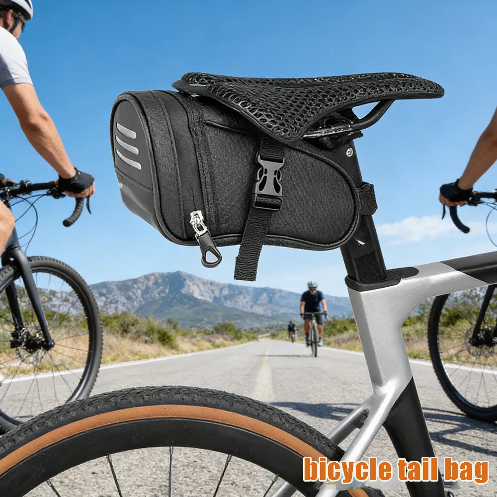 

Riding Saddle Bag Bicycle Bag Tail Bag Road Bike Rear Seat Bag Portable Mini Tool Bag Riding Equipment Cycling Gear