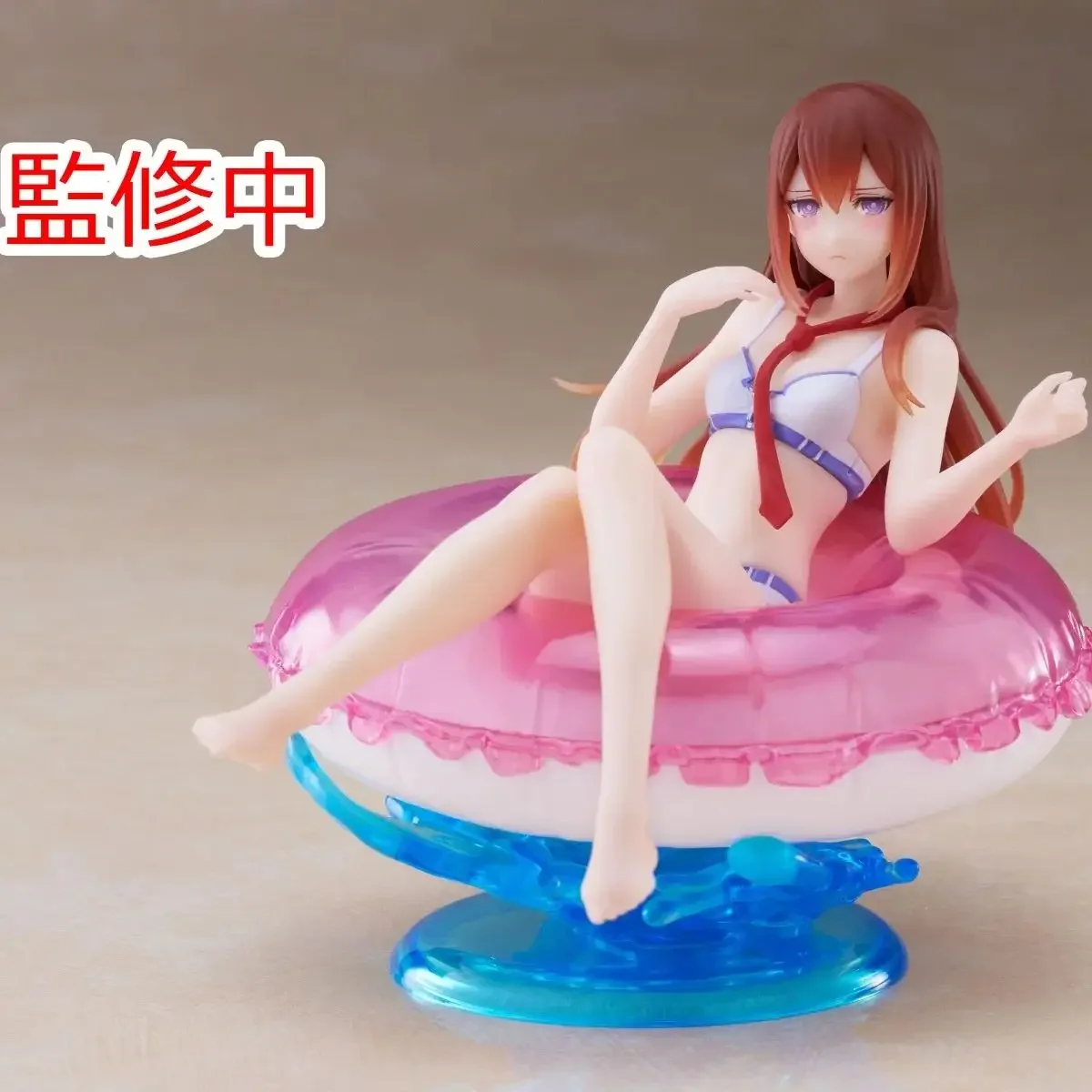 

In Stock Original Taito AFG Steins Gate Makise Kurisu Assistant Swimsuit PVC Action Figure Model Doll Toys Gift