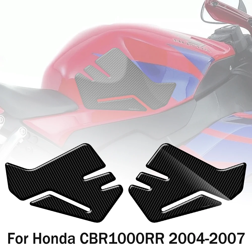

for Honda CBR 1000RR 2004-2007 Motorcycle Carbon Fiber Side Fuel Tank Knee Protector Anti Slip Protection Sticker