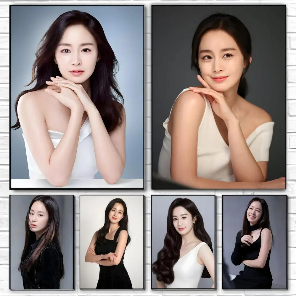 actor k-Kim Tae hee Poster Wall art print art suitable for living room bedroom bar parlor home decor gift