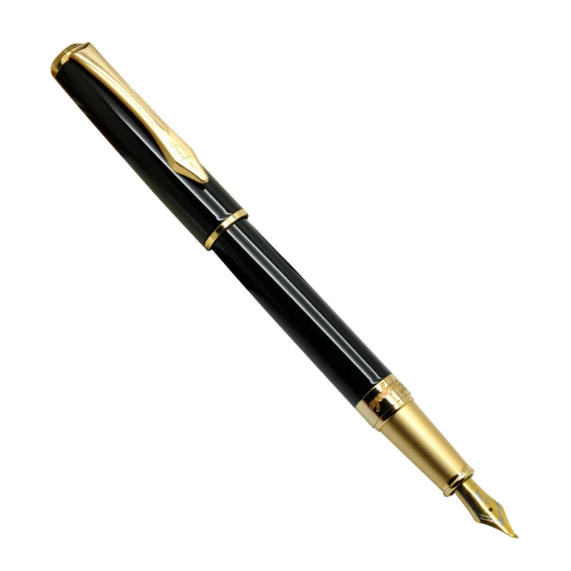 

KAIGELU 357 Fountain Pen Iridium Nib 0.7mm Pen Gold Clip Business Office School Student Practice Calligraphy Gift Stationery