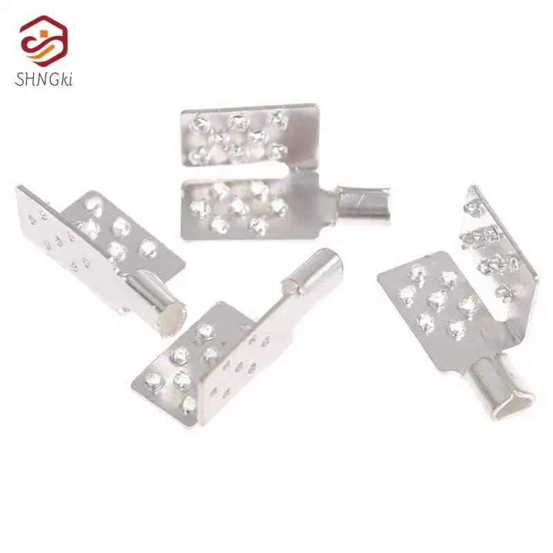 Grampos elétricos do filme do aquecimento do assoalho, braçadeiras da conexão do calor, acessórios, atacado, 10Pcs