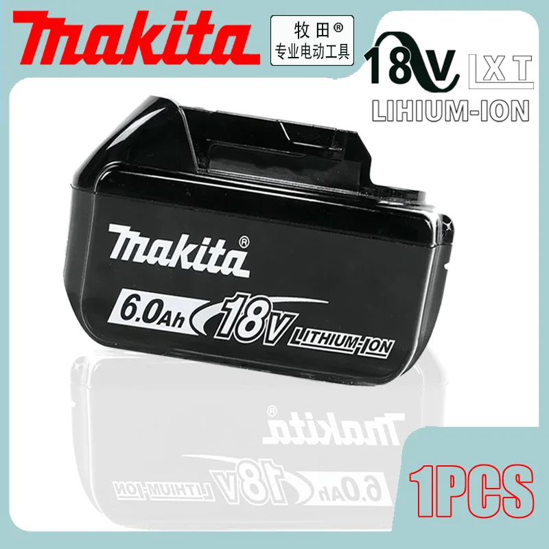 

100% original Makita battery, 18V 6.0Ah rechargeable battery, replacing Makita 1850BL1860B, power tool battery