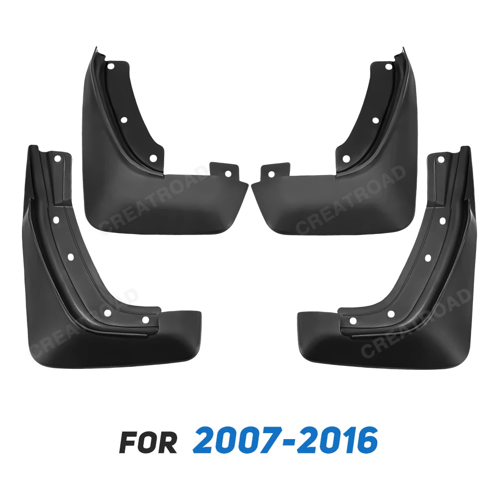 Front Rear Set Molded Car Mud Flaps For VOLVO S80 2007-2016 Mudflaps Splash Guards Mud Flap Mudguards Fender 2008 2009 2010