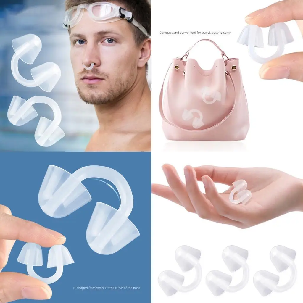 سباحة أنف مقطع أنف على شكل حرف U باقي أنف غير مؤلم للبالغين K1YF