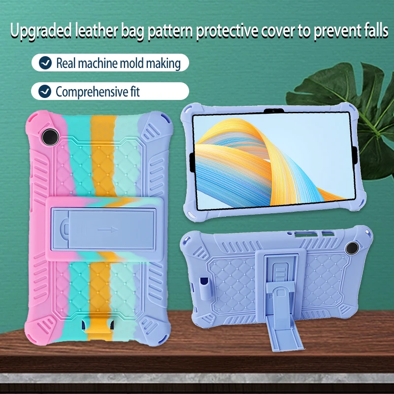 Funda de silicona para tableta Samsung Galaxy Tab A9, SM-X110 de 8,7 pulgadas, con soporte suave para niños, A9, 8,7 pulgadas, samsung SM-X115 X117