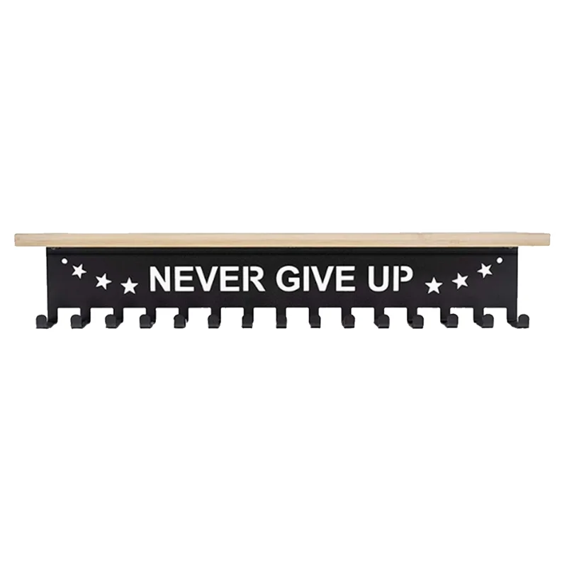 

THIVN-Medal Hanger Display Rack Wall Mounted Trophy Shelf Medals Display Hanger