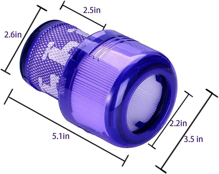 Replacement Filters for Dyson V11 V15 SV14 Absolute Animal Detect Extra Pro Torque Drive Vacuum Cleaner Filters