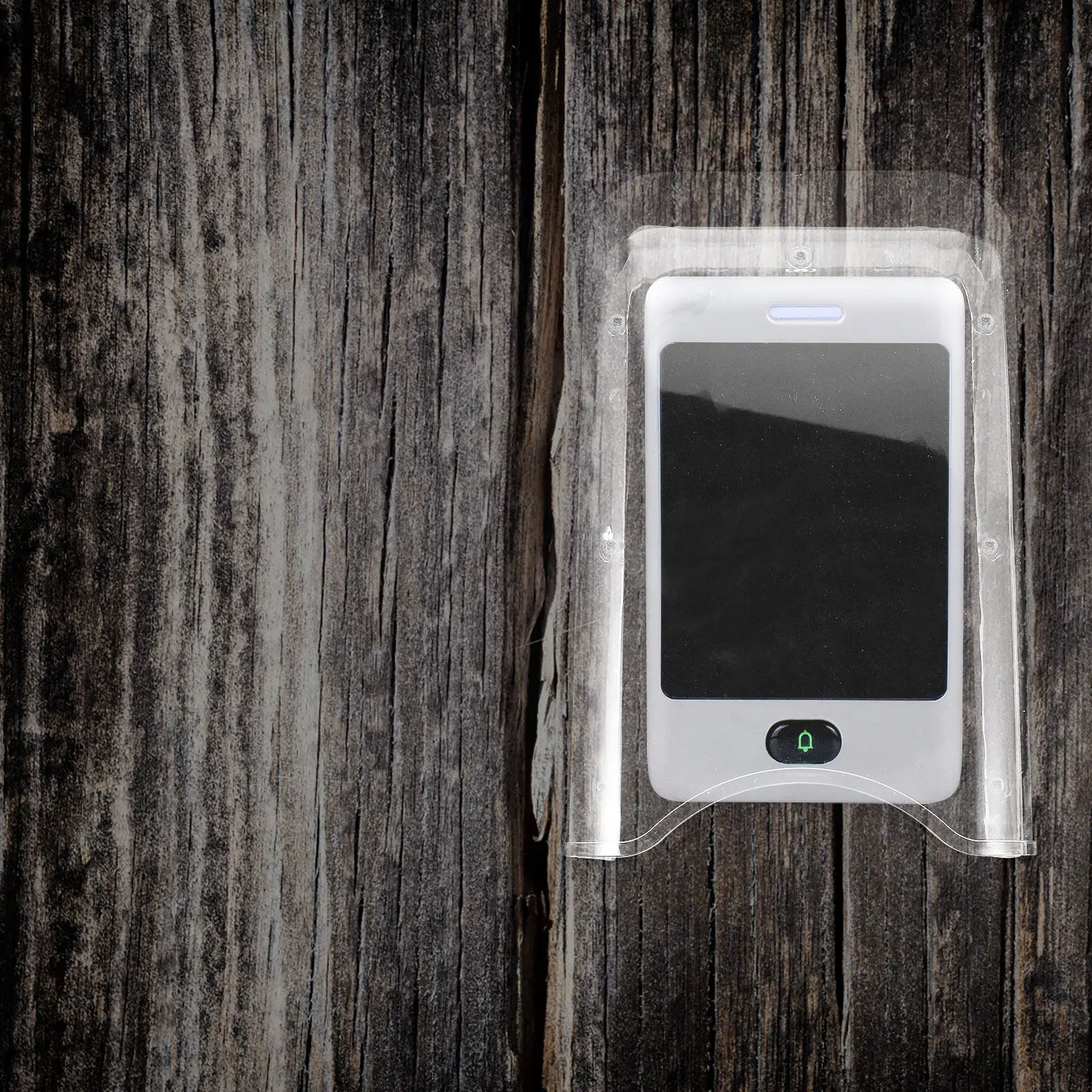 Transparent Doorbell Rain Cover Outdoor Waterproof Protector for Access Control Facial Recognition Device Attendance