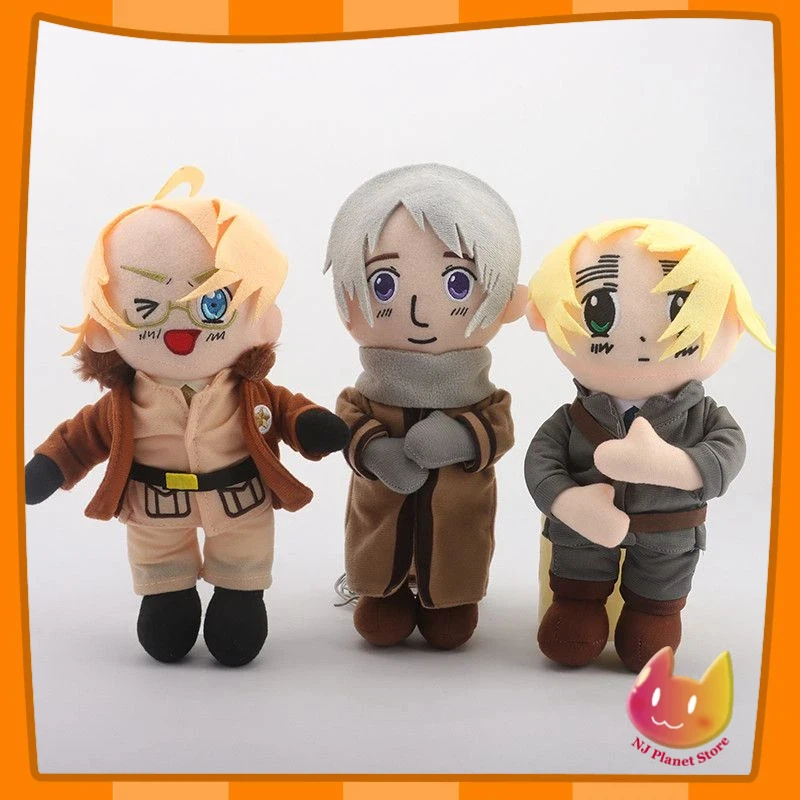 26cm Hetalia Russia Plush Dolls Hetalia Ivan Braginsky Hetalia Axis Powers Fans America Plush Toys Movie Stuffed Animals Gifts