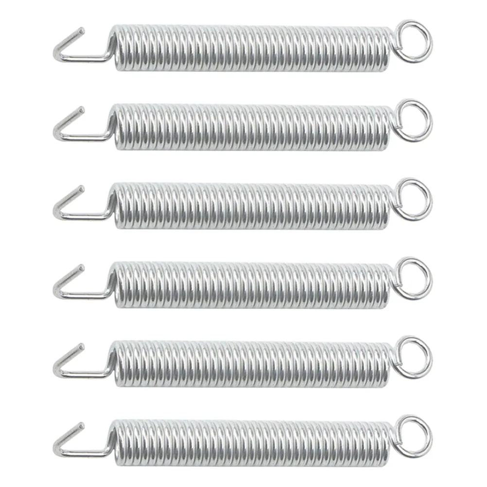 

6pcs 6 Retro Tremolo Springs Electric Guitar Parts Lightweight Durable Metal Bridge Accessories Guitar Component
