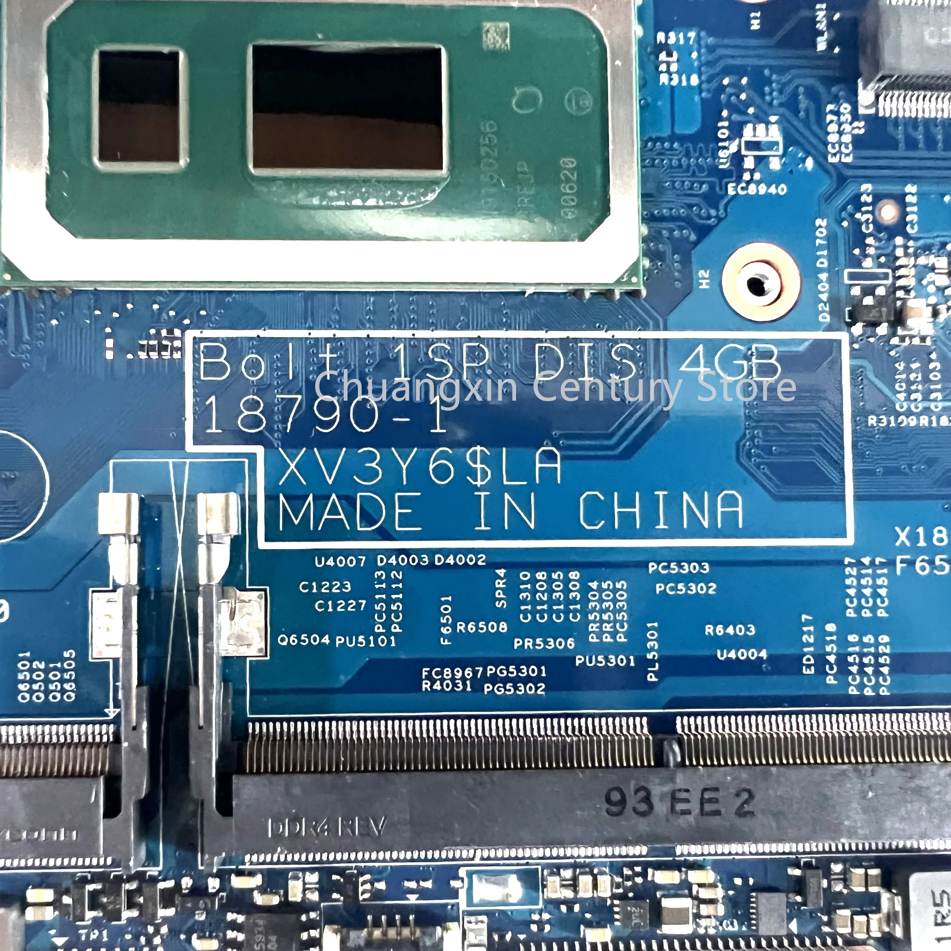 18790-1 motherboard is suitable for Dell Inspiron 15 5583 5584 laptop with I5-8265U I7-8565U CPU 940MX 2G GPU 100% test ok