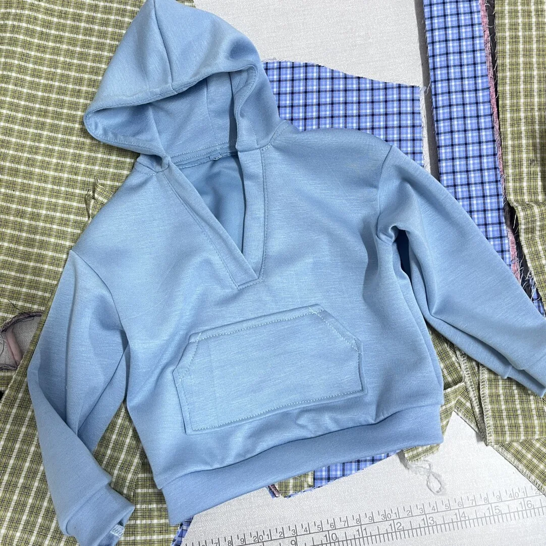 

1/3 Doll's Clothes Loose Casual Hoodie for 75 or 77cm Male Bjd Doll Dress Up Play House Girl Toys Gift Doll Accessories, No Doll