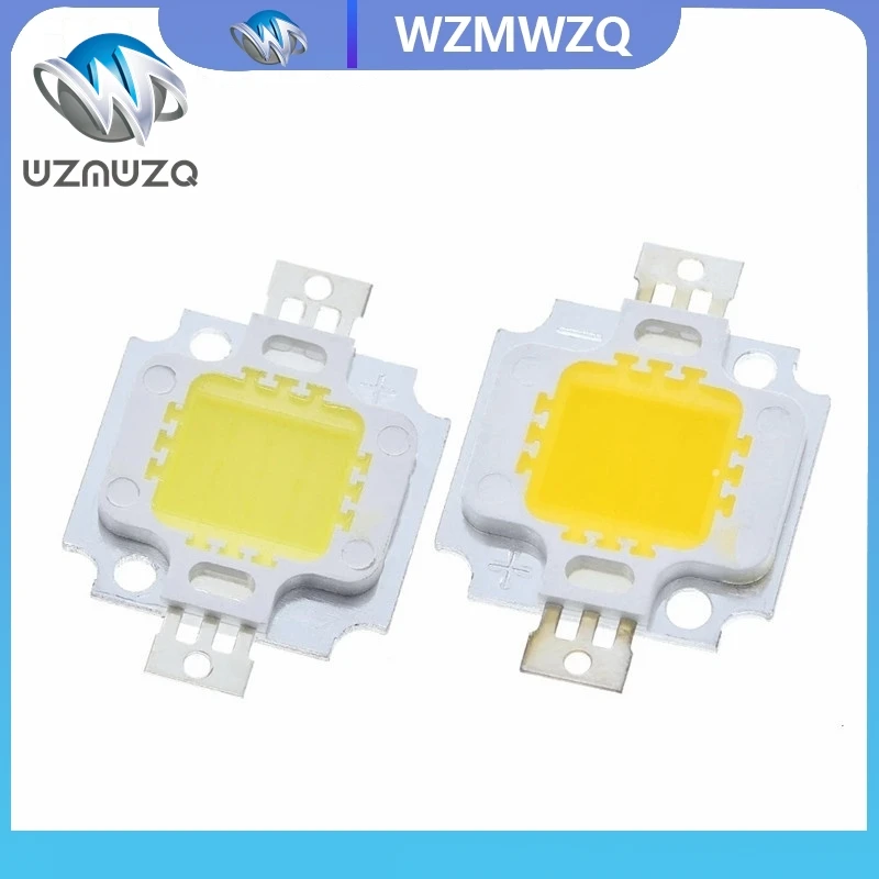 

10pcs/lot 10W LED Chip Bulb 10w led 900lm warm white Lamp Light White High Power 20*48mli Chip for flood lamp