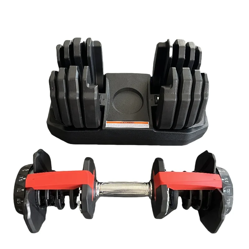 Mancuernas de Ajuste Rápido de 24 kg, Equipo de Gimnasio Profesional para el Hogar, para Entrenamiento de Fuerza, Oferta