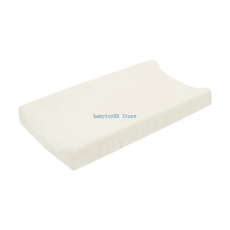 Y4UD 2Pcs/set Soft Breathable Bassinet Mattress Cover Fitted Sheet with Pillow Sleeve