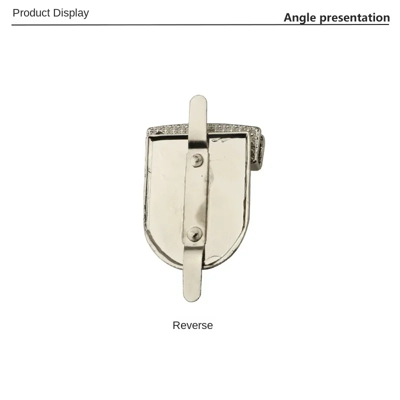 High Quality Bag Metal Accessories Factory Wholesale Various Type Metal Turn Lock Push Lock Handbag Closure