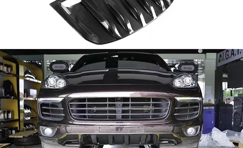 

Suitable for 15-18 Porsche Cayenne 958 Front Lip Guard Modified To Surround Car Parts Exterior Decoration