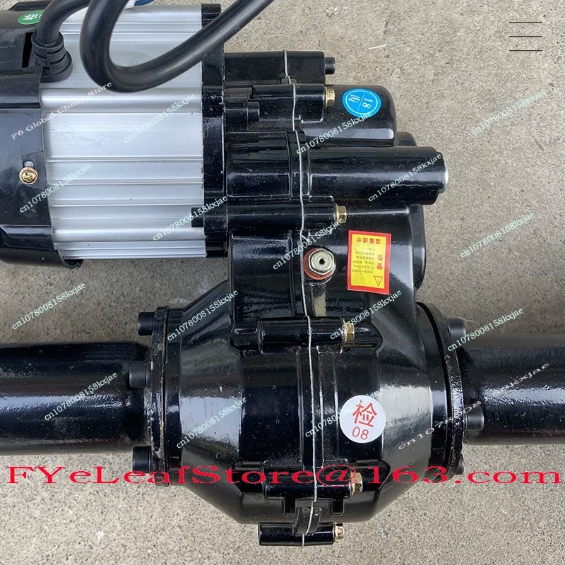 Electric Trolley Rear Axle Motor Construction Site Trolley Flatbed Car  Assembly Low Speed Rear Axle Motor Chassis Accessories