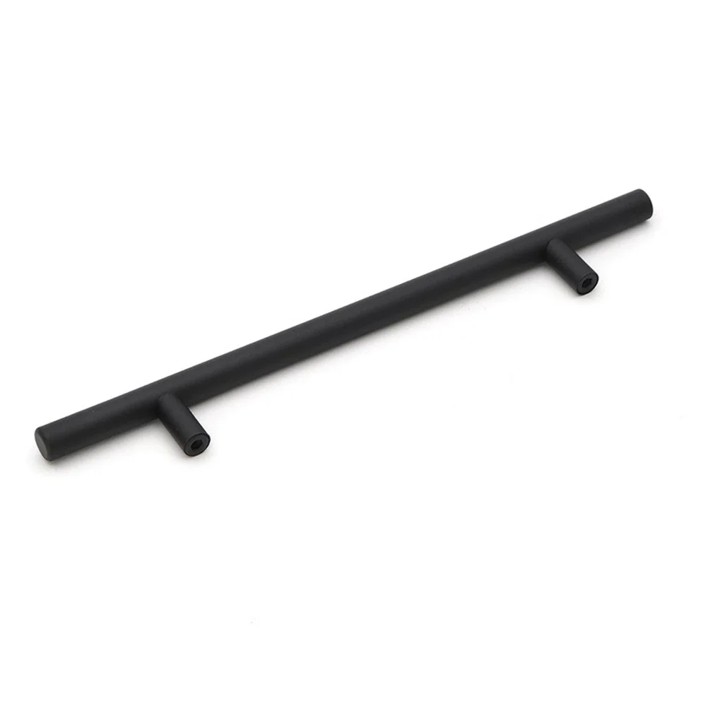

25Pcs Stainless Steel Black Cabinet Handles Modern Style Drawer Pulls Kitchen Cupboard Furniture Door Knobs Home