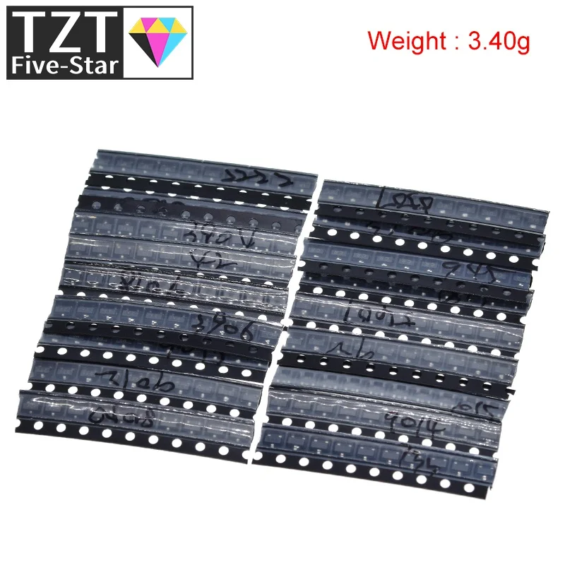 18kinds*10pcs=180pcs 2N2222 S9013 S9014 S9015 S9018 S8050 S8550 5551 5401 2N3904 2N3906 C1815