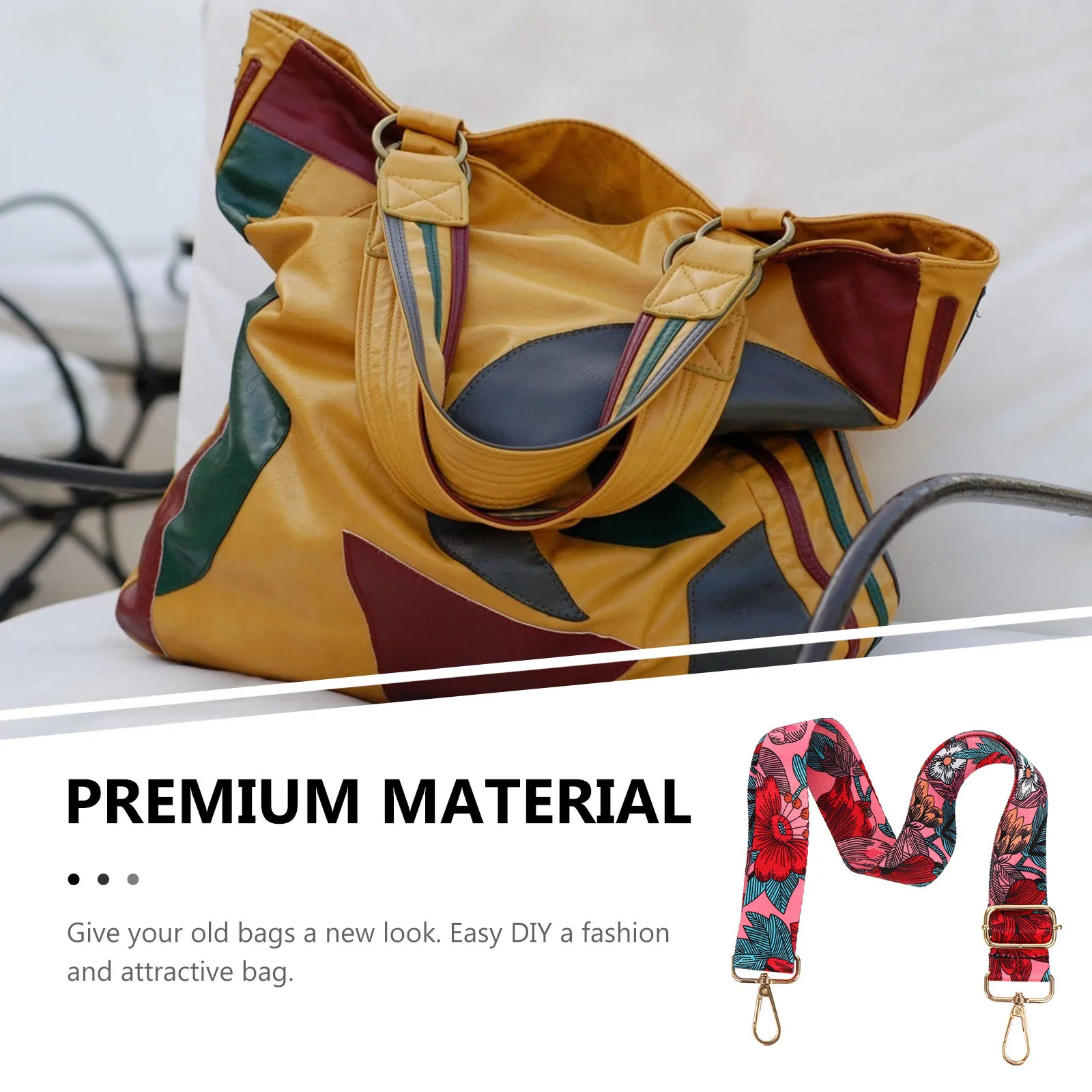 حزام حقيبة مبتكر بديل متين وحزام كتف عريض لحقائب اليد وحقائب كروس أنيقة تناسب جميع ملحقات الحقائب #1